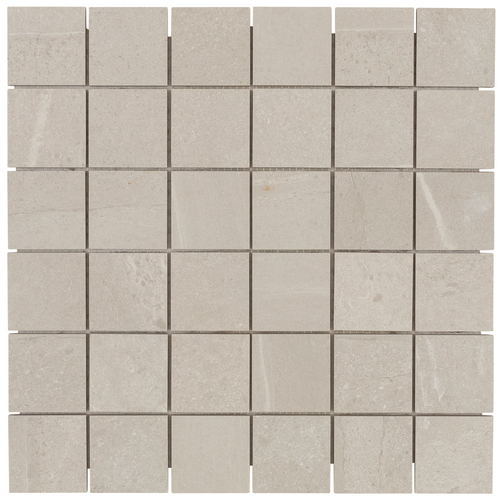 Tesoro Adrock 2 x 2 12" x 12" Porcelain Mosaic