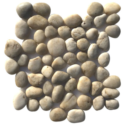 Patara Stone Pebble 12" x 12" Pebble Mosaic