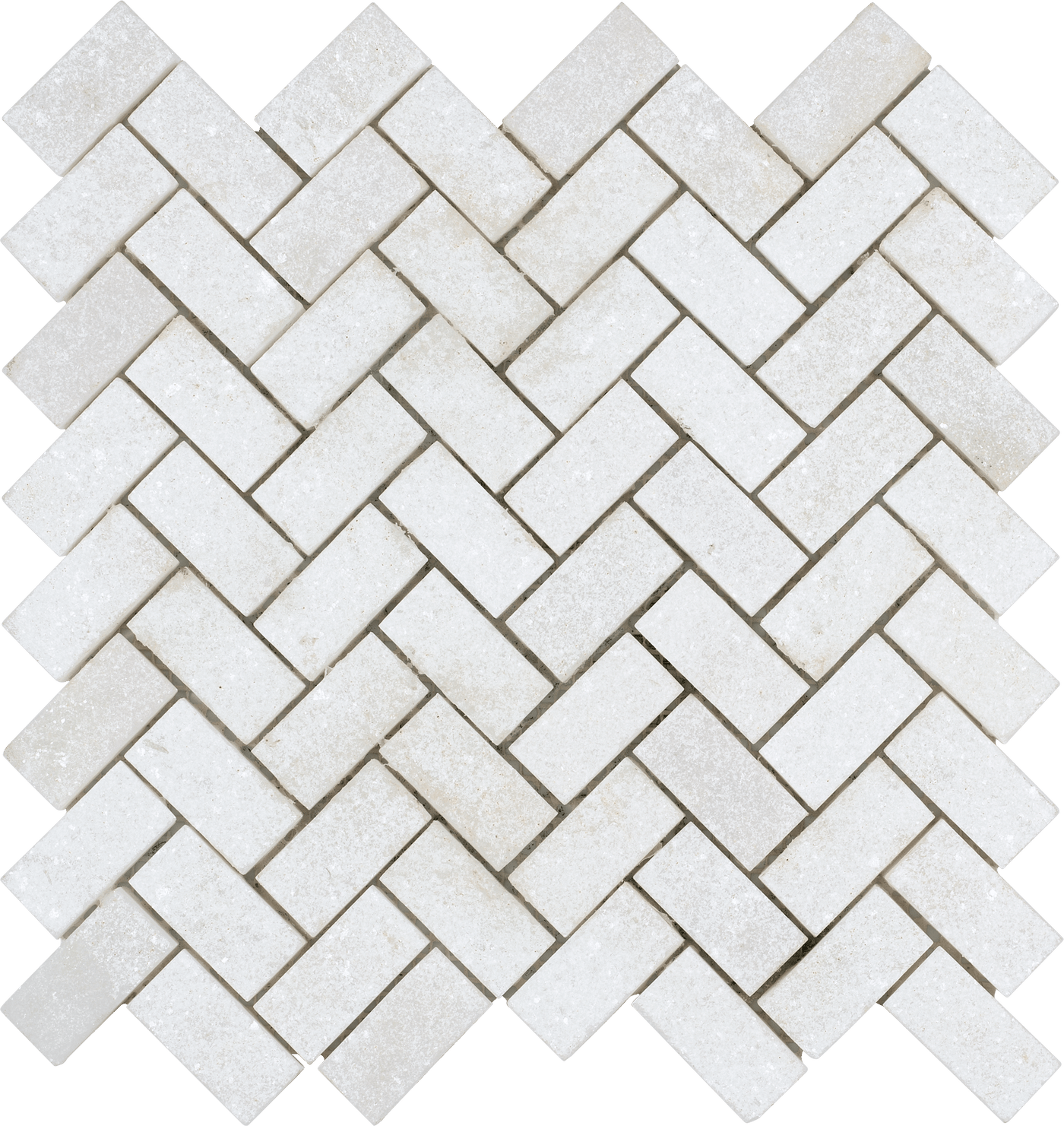 Bati Orient Marble Herringbone 11.8" x 12" Marble Mosaic