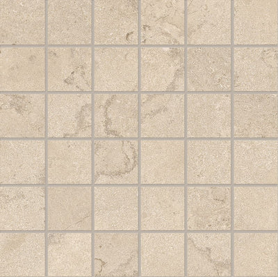 Emil Ceramica Portland Stone 2 x 2 12" x 12" Porcelain Mosaic