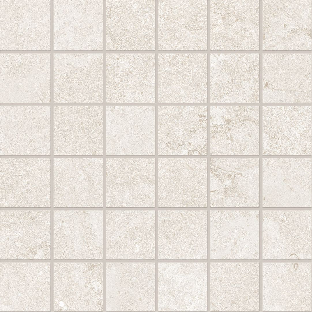 Emil Ceramica Portland Stone 2 x 2 12" x 12" Porcelain Mosaic