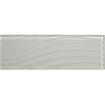 American Olean Color Appeal Abstracts Wave 4" x 12" Glass Tile