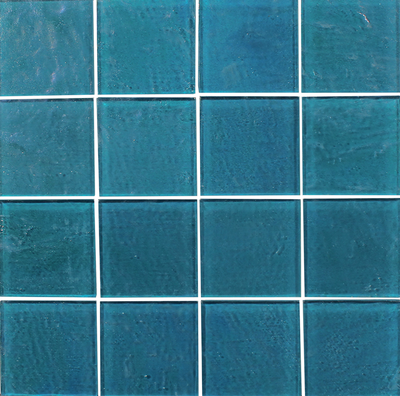 QDI Surfaces Piazza 3 x 3 12" x 12" Glass Mosaic