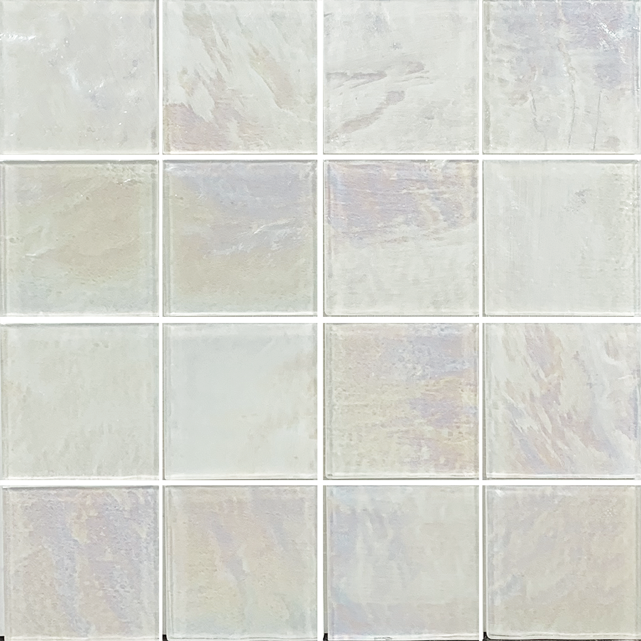 QDI Surfaces Piazza 3 x 3 12" x 12" Glass Mosaic
