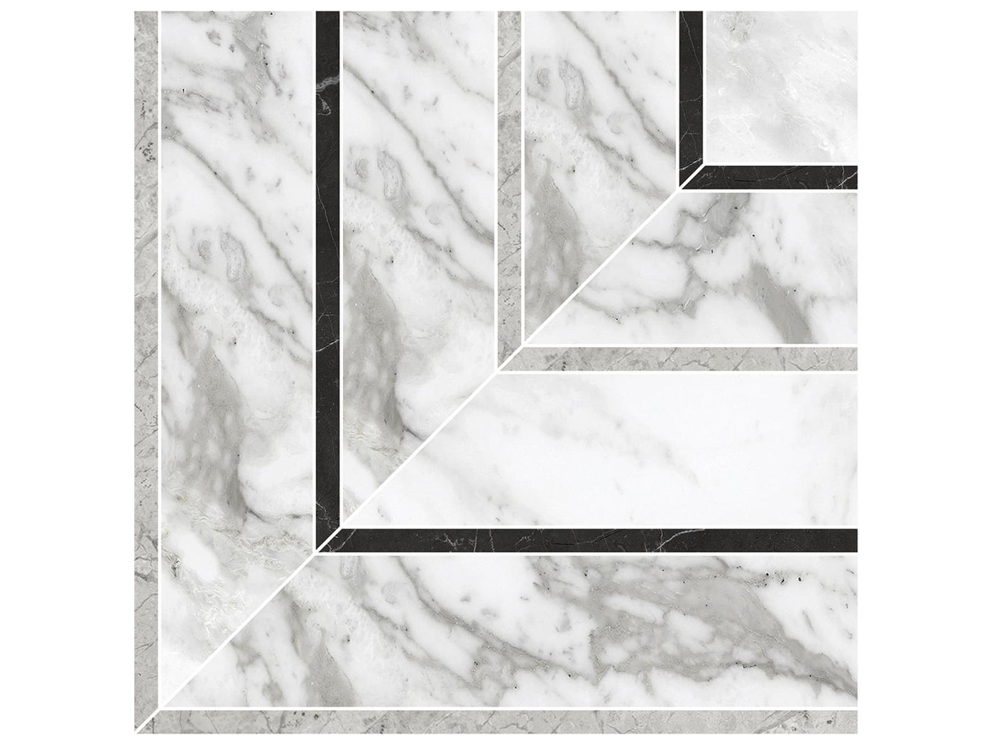 Anatolia La Marca Picco 8.31" x 8.31" Porcelain Mosaic