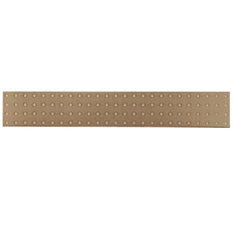 Crossville Native Metal Perforated Deco 2" x 12" Porcelain Tile