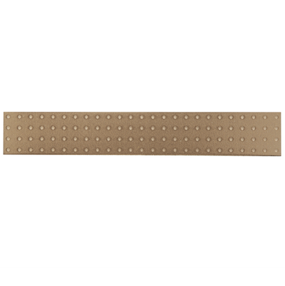Crossville Native Metal Perforated Deco 2" x 12" Porcelain Tile
