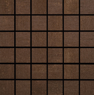 Crossville Native Metal 2 x 2 12" x 12" Porcelain Mosaic