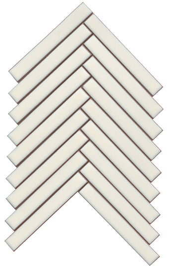 Emser Regala 1 x 6 Herringbone 8" x 10" Porcelain Mosaic