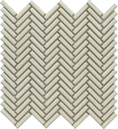 Emser Regala 1 x 2 Mini Herringbone 11" x 11" Porcelain Mosaic