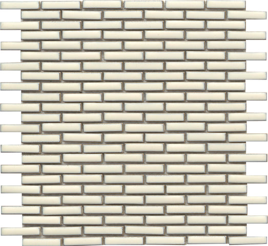 Emser Regala 1 x 2 Mini Offset 12" x 12" Porcelain Mosaic