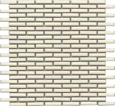 Emser Regala 1 x 2 Mini Offset 12" x 12" Porcelain Mosaic