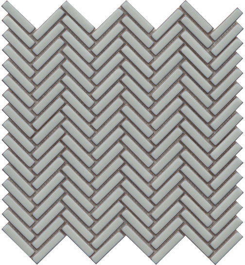 Emser Regala 1 x 2 Mini Herringbone 11" x 11" Porcelain Mosaic