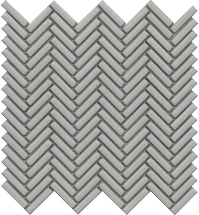 Emser Regala 1 x 2 Mini Herringbone 11" x 11" Porcelain Mosaic