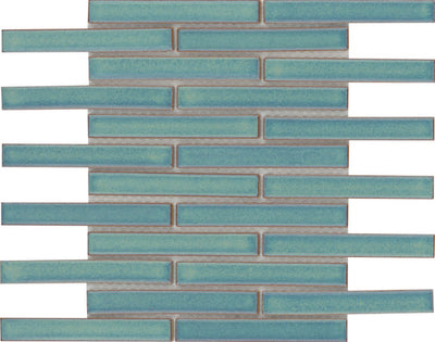 Emser Regala 1 x 6 Offset 12" x 12" Porcelain Mosaic