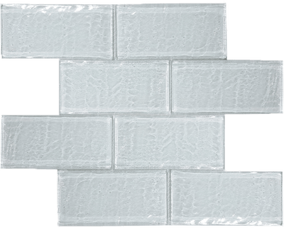 Tesoro Revere 3 x 6 Convex 11.75" x 11.75" Glass Mosaic