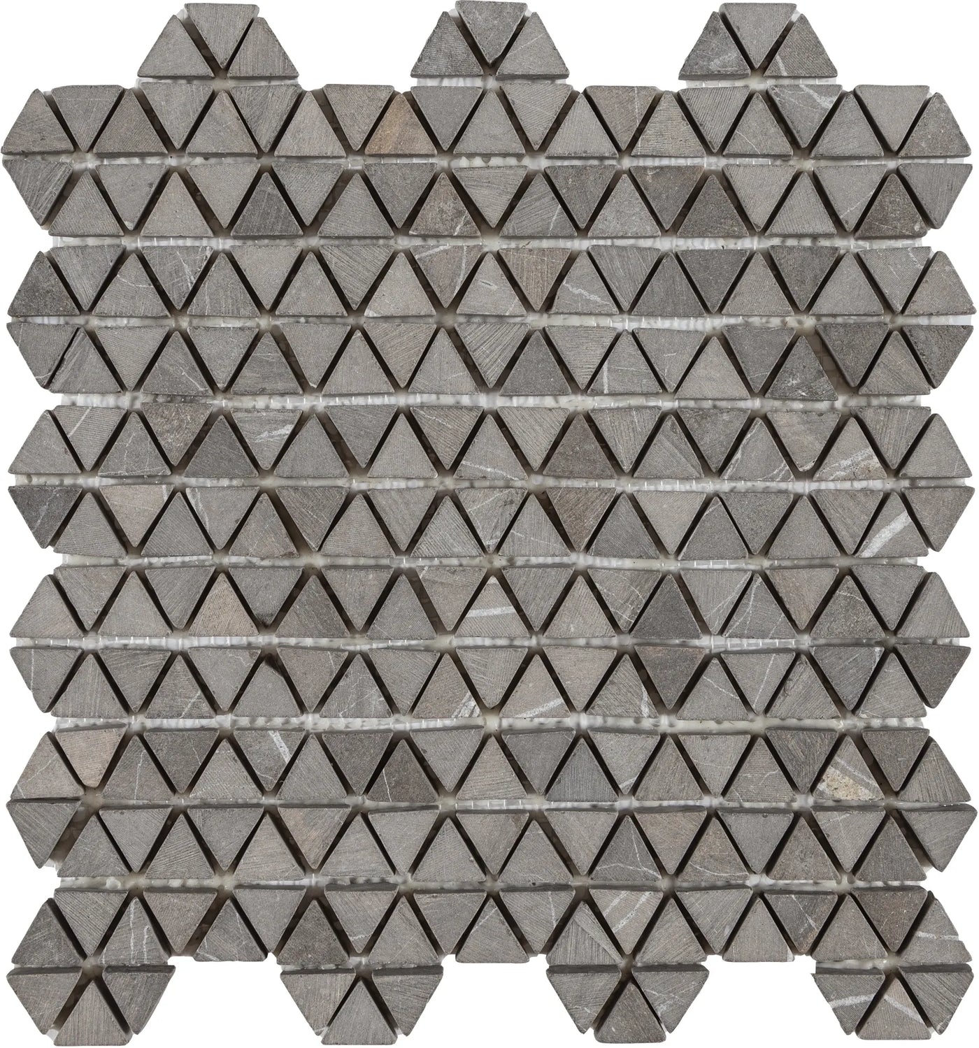 Aspire Stone Antique Tri-Hex Pebbles 11" x 12" Marble Mosaic
