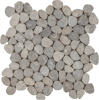 Aspire Stone Antique Pebbles 12" x 12" Marble Mosaic