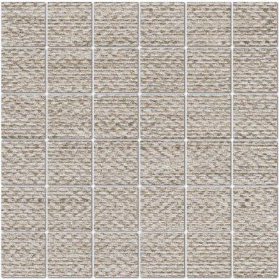 Tesoro Craft 2 x 2 12" x 12" Porcelain Mosaic