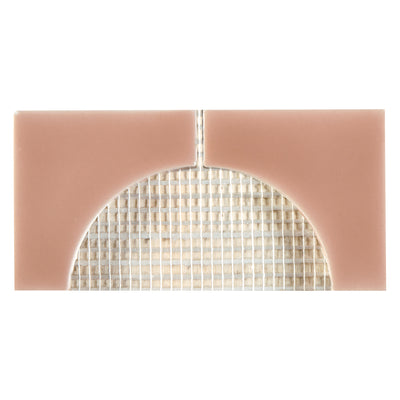 Crossville Cursive 2 Corner 3" x 6" Ceramic Mosaic