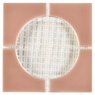 Crossville Cursive 4 Corner 6" x 6" Ceramic Mosaic