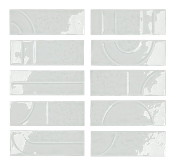 WOW Hammer Decor 2" x 6" Porcelain Tile