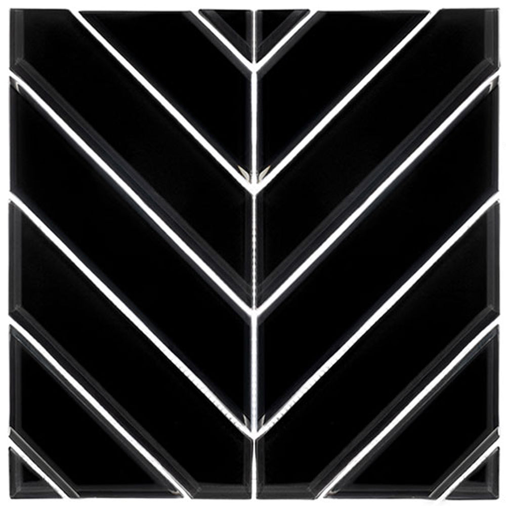 Slidorian 12.06" x 12.06" Glass Mosaic