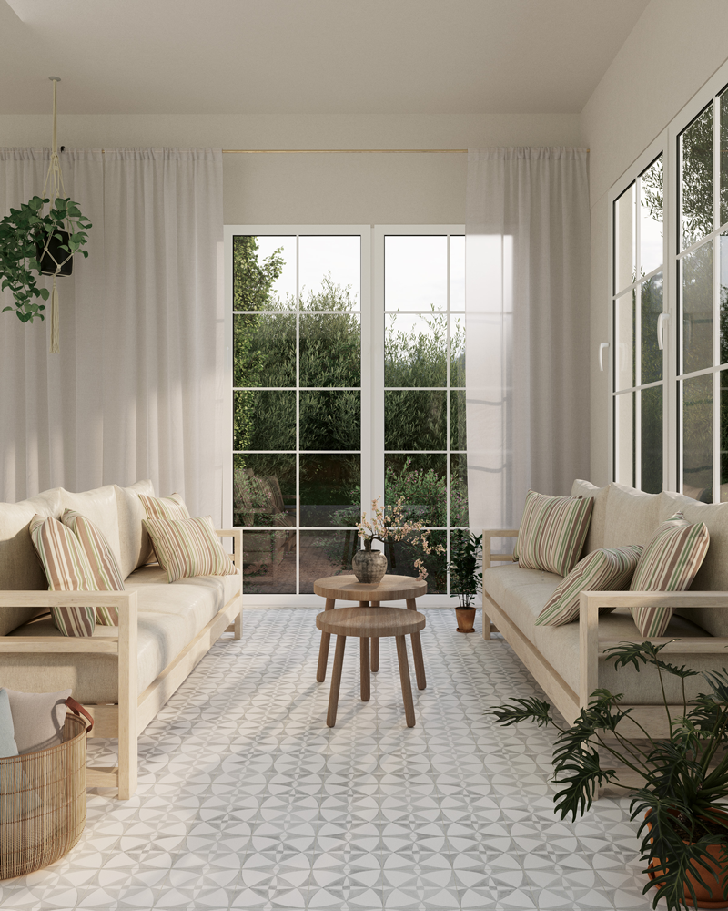 QDI Surfaces Seasons 6" x 6" Porcelain Tile