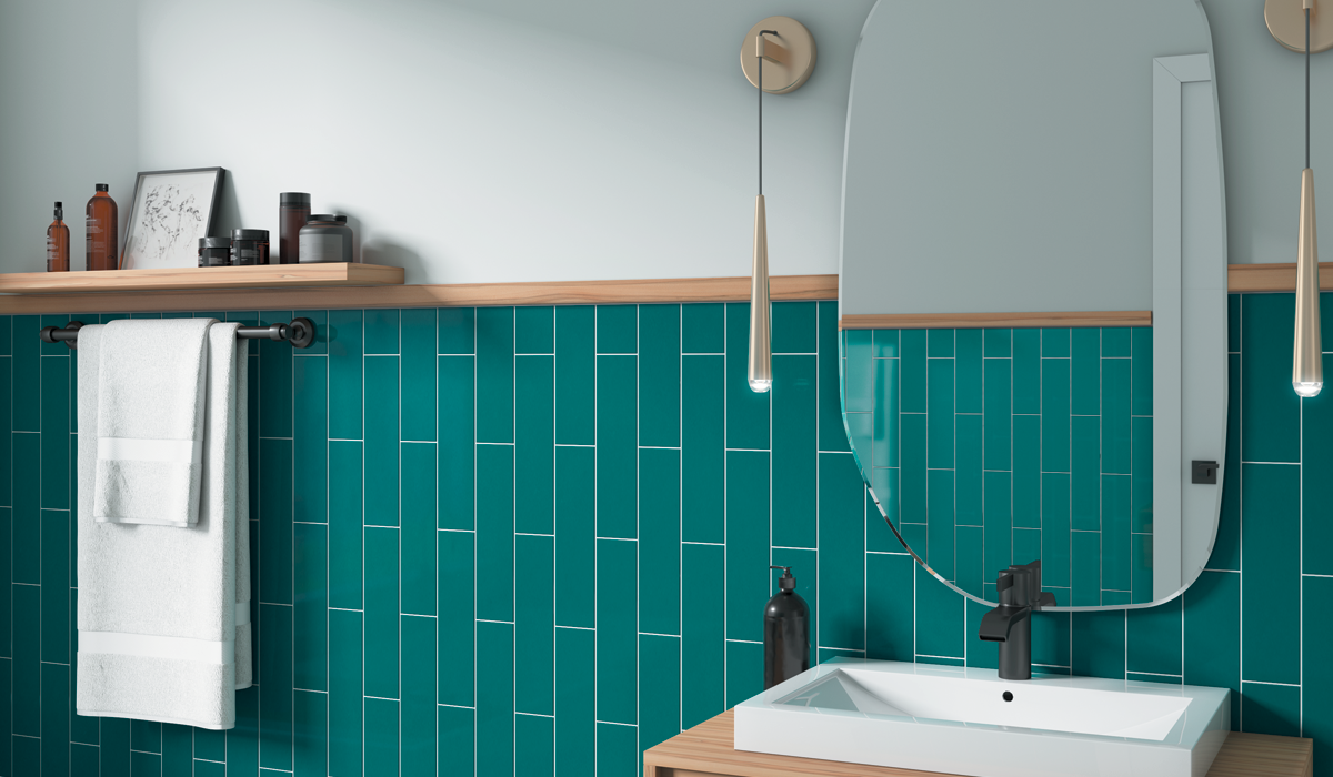 Crossville Swatches Brilliant 3" x 12" Ceramic Tile