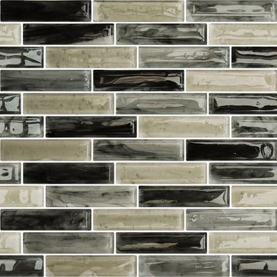 Hirsch Sonic Fusion 1 x 4 12" x 13.80" Glass Mosaic