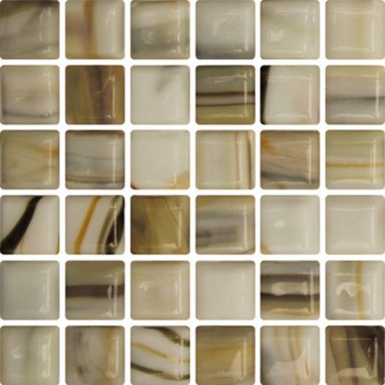 Hirsch Sonic Fusion 1 x 1 12.5" x 12.5" Glass Mosaic