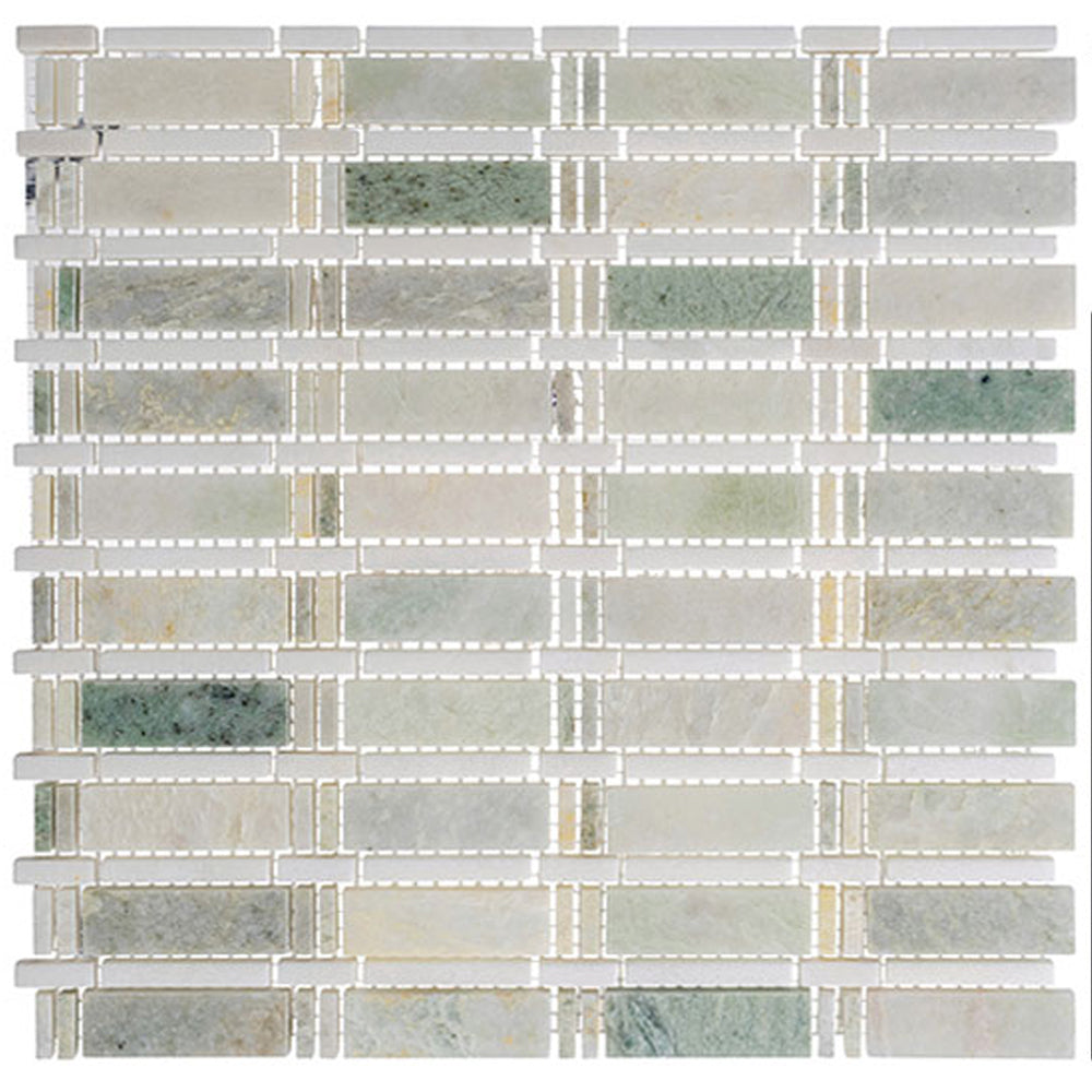 Skyline 12.5" x 12.5" Marble Mosaic
