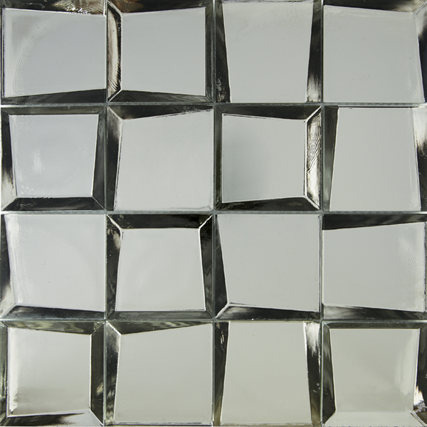 Crossville Sideview Glass 3 x 3 12" x 12" Glass Mosaic