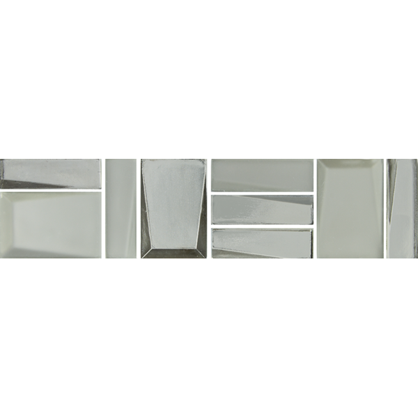 Crossville Sideview Glass 3" x 12" Glass Mosaic