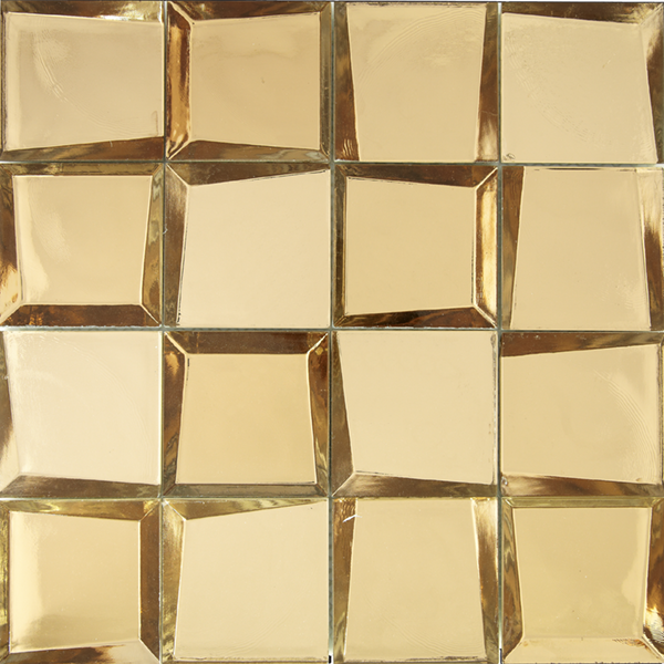 Crossville Sideview Glass 3 x 3 12" x 12" Glass Mosaic