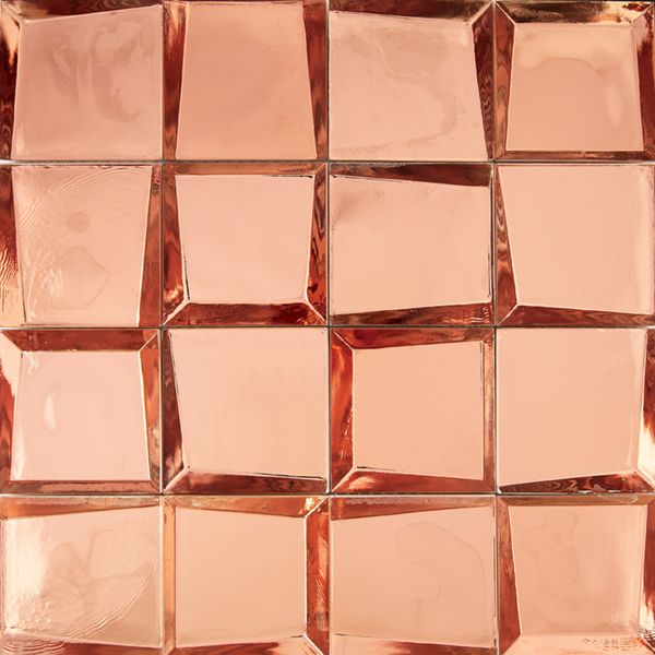Crossville Sideview Glass 3 x 3 12" x 12" Glass Mosaic