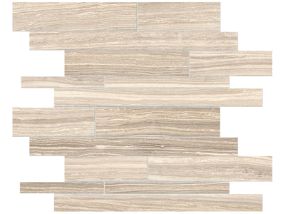 Anatolia Eramosa Random Strip 11.65" x 11.81" Porcelain Mosaic