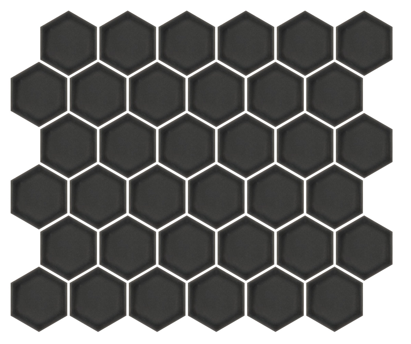 Emser Savvy 2" Hexagon 11" x 12" Porcelain Mosaic