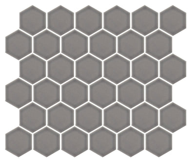 Emser Savvy 2" Hexagon 11" x 12" Porcelain Mosaic