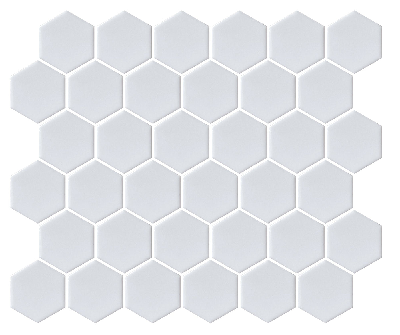 Emser Savvy 2" Hexagon 11" x 12" Porcelain Mosaic