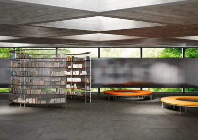 Agrob Buchtal Area Pro 12" x 24" Porcelain Tile Basalt