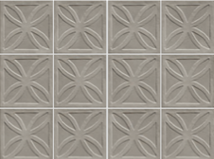 QDI Surfaces Amuri 3D Struttura 8" x 8" Porcelain Tile