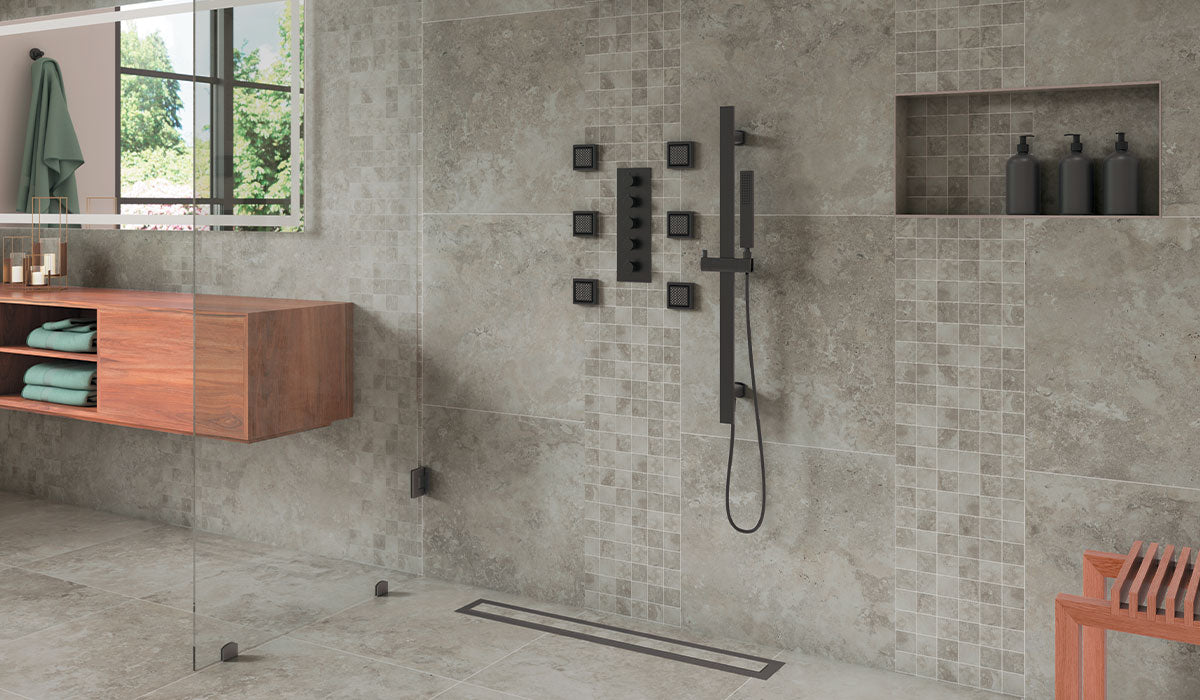 Crossville Stone Fiction 2 x 2 12" x 12" Porcelain Mosaic