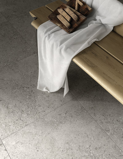 Tesoro Shellstone 24" x 24" Porcelain Tile