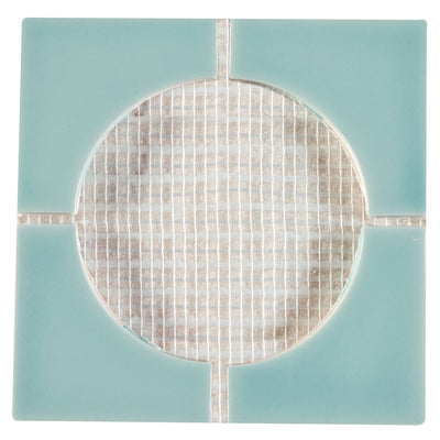Crossville Cursive 4 Corner 6" x 6" Ceramic Mosaic