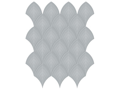 Anatolia Soho Scallop 10.75" x 13.35" Porcelain Mosaic