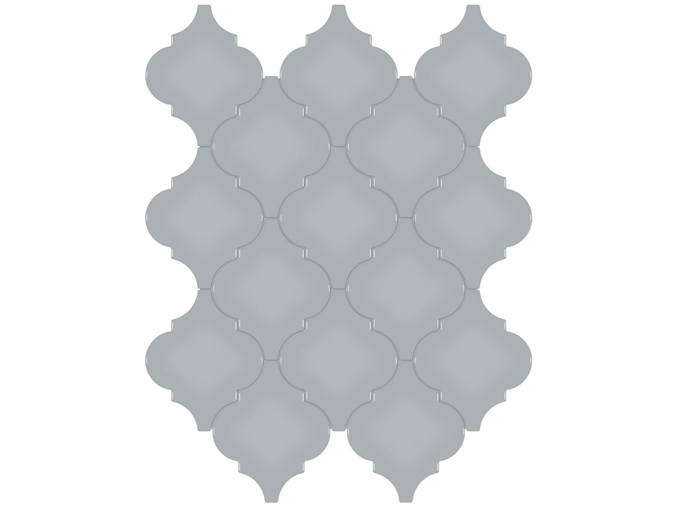 Anatolia Soho Arabesque 10.43" x 13.31" Porcelain Mosaic