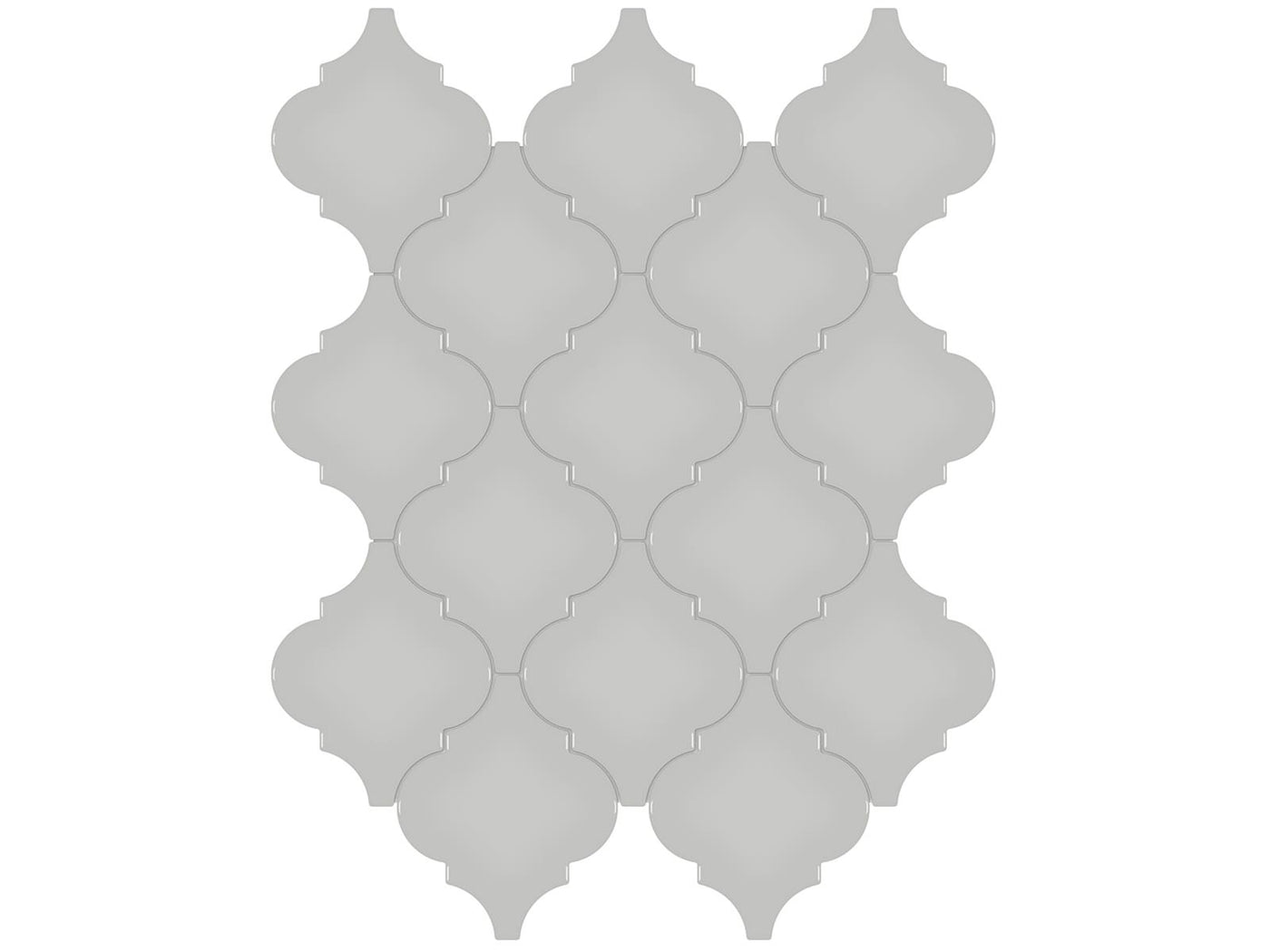 Anatolia Soho Arabesque 10.43" x 13.31" Porcelain Mosaic