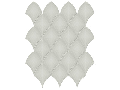 Anatolia Soho Scallop 10.75" x 13.35" Porcelain Mosaic