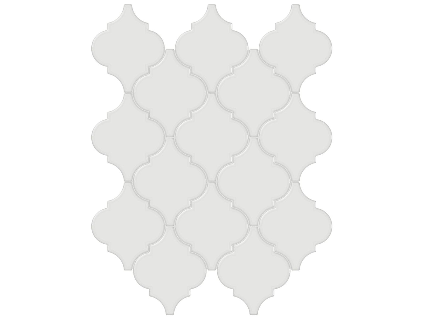 Anatolia Soho Arabesque 10.43" x 13.31" Porcelain Mosaic